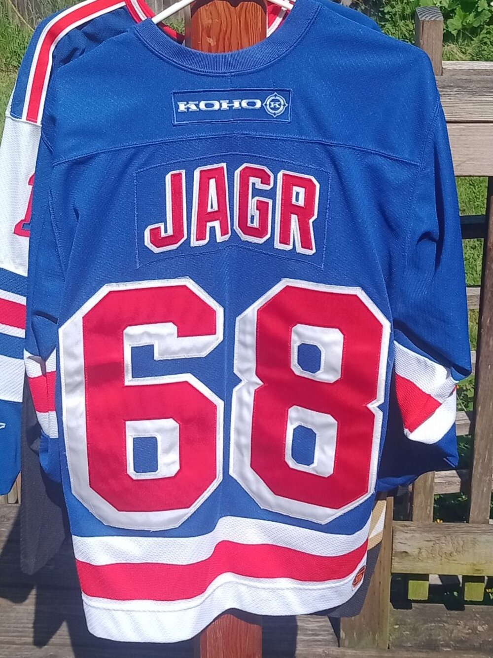 Jaromir Jagr New York Rangers KOHO NHL hockey jersey